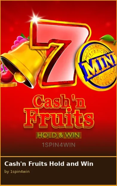 Cash n Fruits Hold and Win