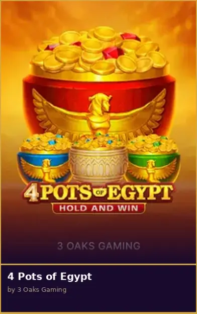 4 Pots of Egypt