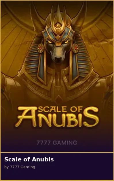 Scale of Anubis