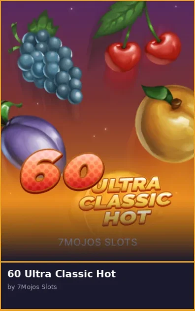 60 Ultra Classic Hot