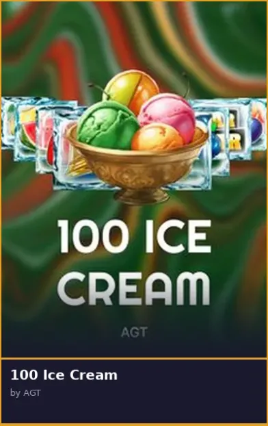 100 Ice Cream