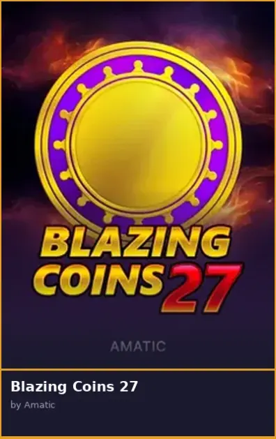 Blazing Coins 27