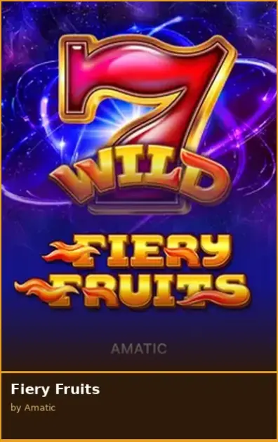 Fiery Fruits