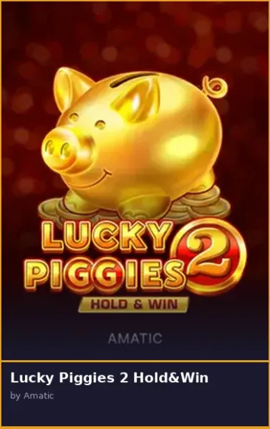 Lucky Piggies 2 Hold Win