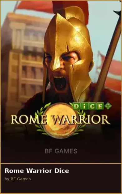 Rome Warrior Dice