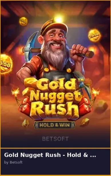 Gold Nugget Rush - Hold   Win