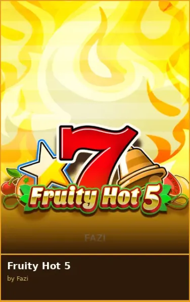 Fruity Hot 5