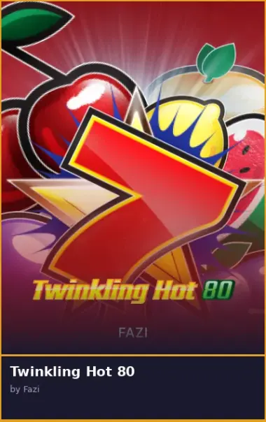Twinkling Hot 80