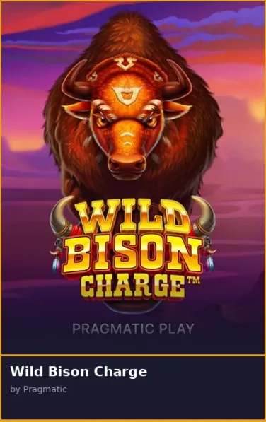 Wild Bison Charge